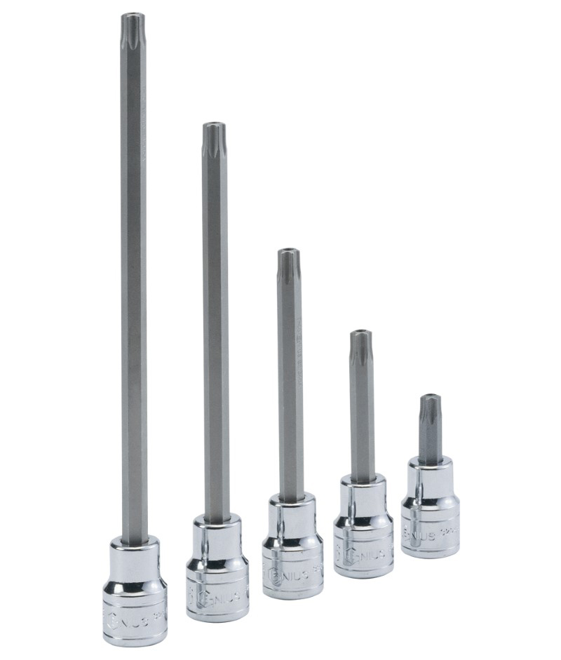T-45 Tamperproof Star Bit Socket 110mmL 410+7545 Genius Tools 1/2 Dr T-45 Tamperproof Star Bit Socket 110mmL 410+7545 Genius Tools 1/2 Dr