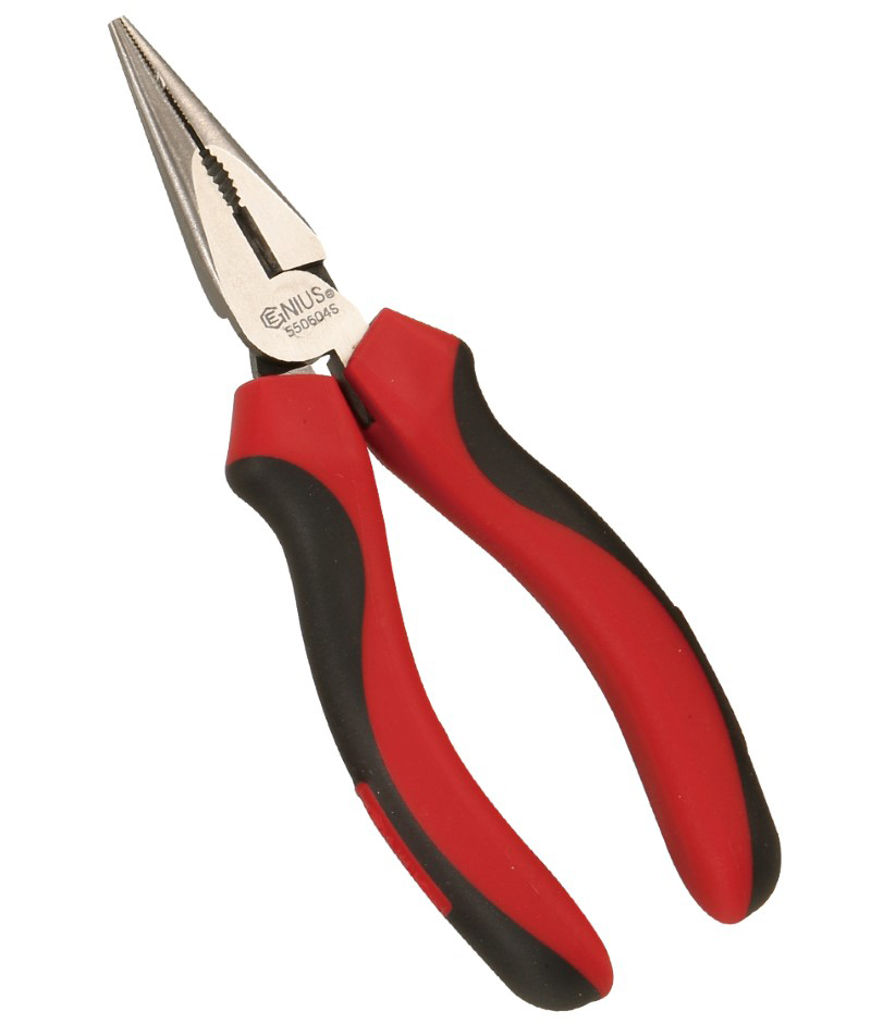 Chain Nose Pliers with Cutter 150mm(6") L Genius
