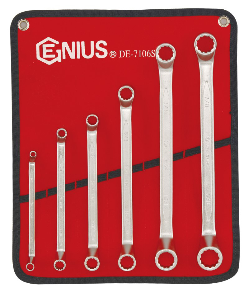 Genius Tools 3/8 x 7/16 Box End Wrench 711214 
