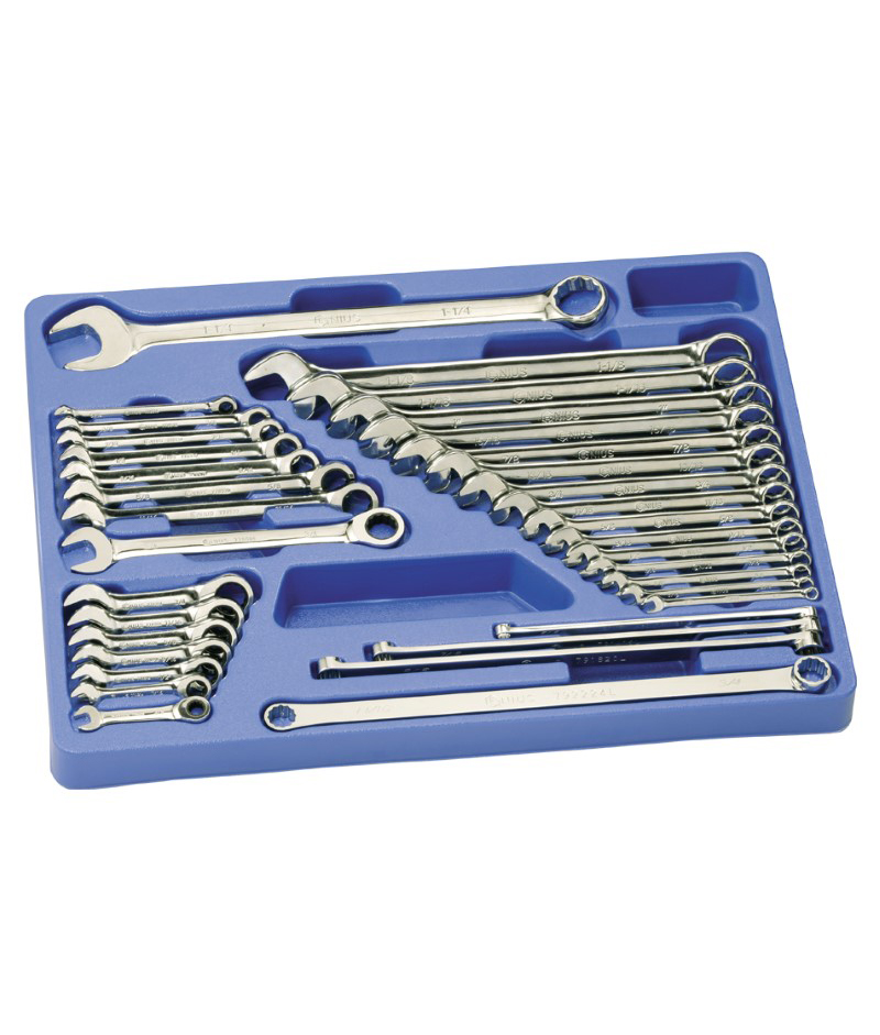 35 Piece SAE Complete Wrench Set