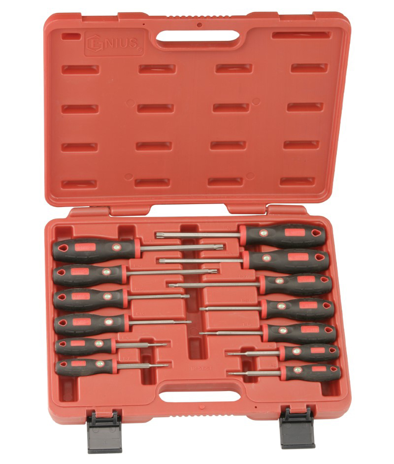13 Piece Star Screwdriver Set Genius