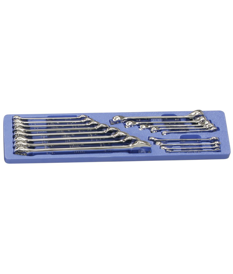 17 Piece SAE Combination & Flare Nut Wrench Set