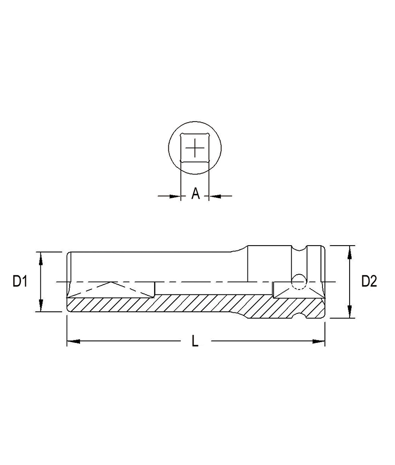 3/4" Dr. 21mm Square Budd Wheel Socket Genius
