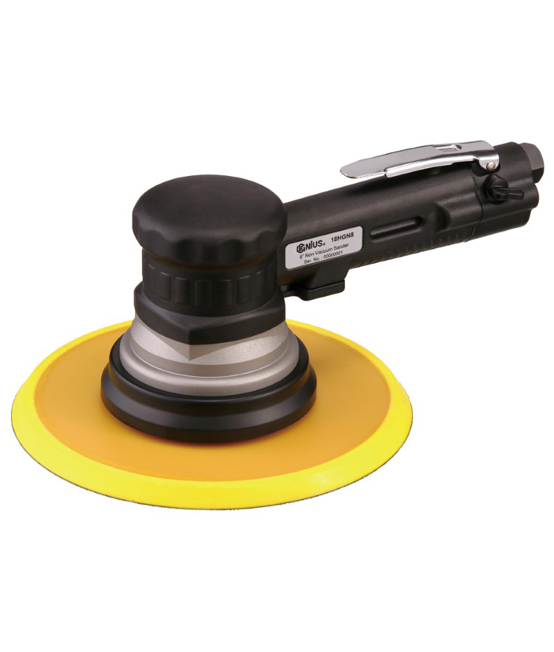 8" GearDriven Random Orbital Air Sander (Non Vacuum) Genius