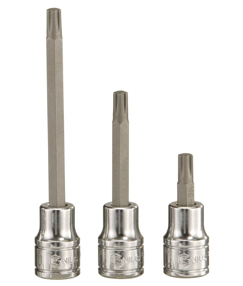 3/8" Dr. M7 Ribe Bit Socket 76mmL Genius