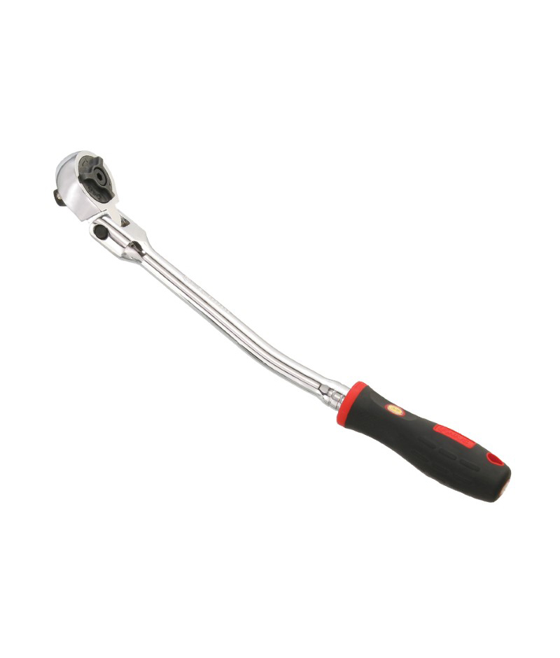 3/8" Dr. 72 Teeth Bent Handle Flex Head Ratchet 310mmL Genius