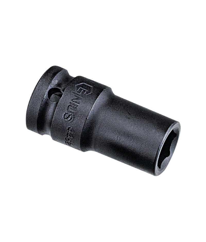 1/2" Dr. 22mm SemiDeep Thin Wall Impact Socket CrMo Genius