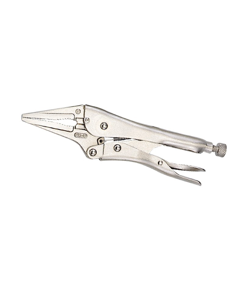 Long Nose Locking Pliers with Cutter 150mm(6")L Genius