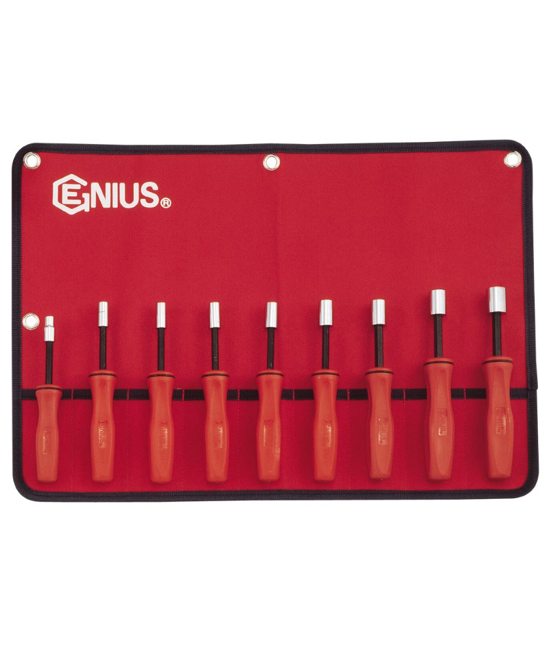 9 Piece Metric Hex Nut Driver Set (w/ Genius