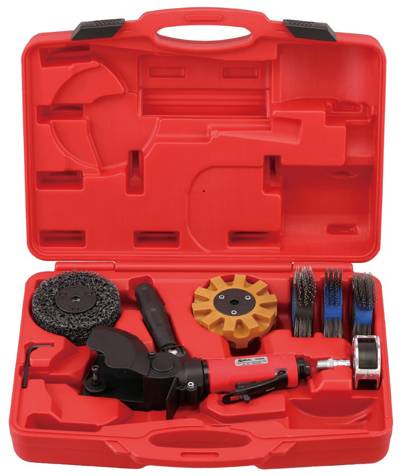 10 Piece Rust & Paint Removal Tool Set (NonVac) Genius