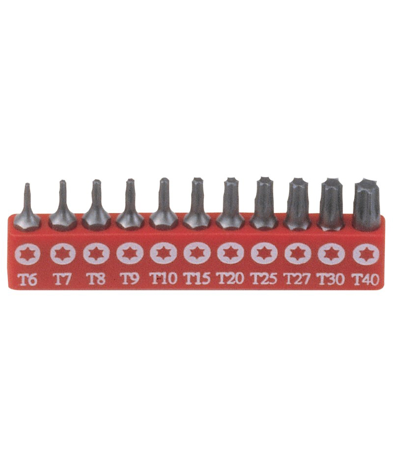 11 Piece Star Screwdriver Bit Set