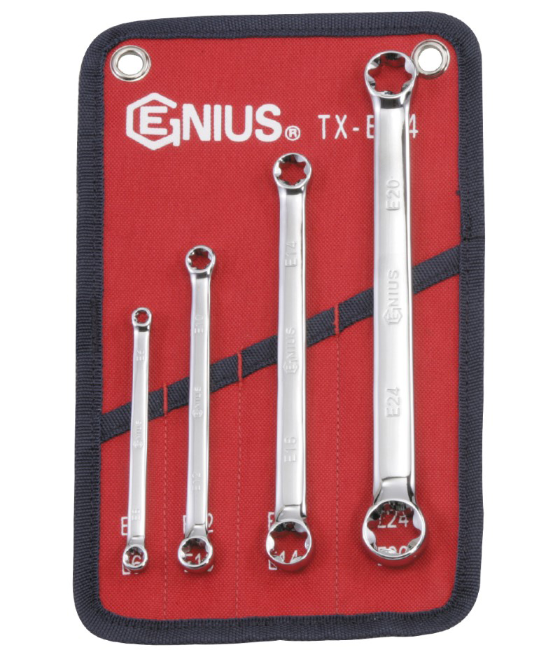 4 Piece E-Star Wrench Set